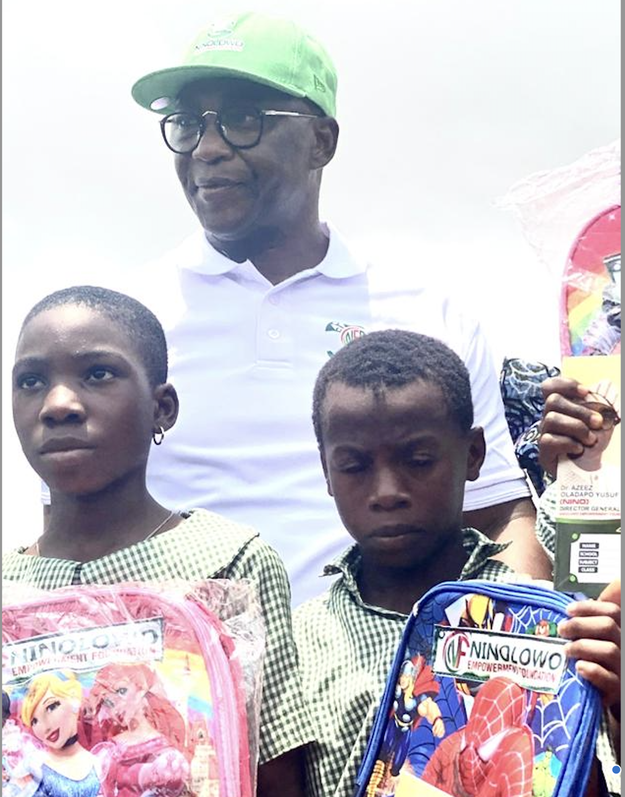 Back to School: Azeez Oladapo Yusuf Empowers Pupils with Educative Materials