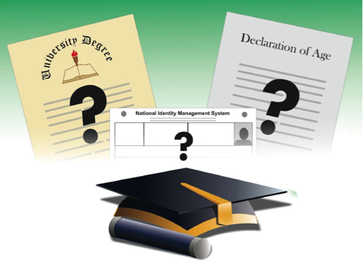 FORGERY AND THE EDUCATION SECTOR